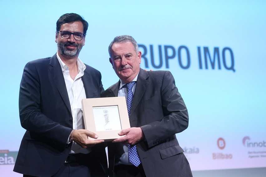 Grupo IMQ, galardonado en los Innovation Sariak por sus esfuerzos en innovación y por su gestión durante la pandemia